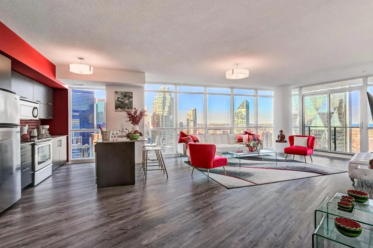 Spacious Lux 2Bd Downtown Toronto With Parking! Apartmán